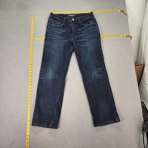 Wolverine FR Jeans Mens Dark Wash Straight Flame Resistant Work Denim Fits 30x28